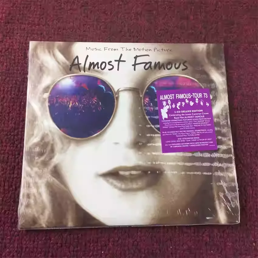 

Классический альбом рок-н-ролла/саундтреков 70-х годов: Almost Famous Soundtrack 2CD, выпущенный 12.09.2000, подарочный набор саундтреков для косплея