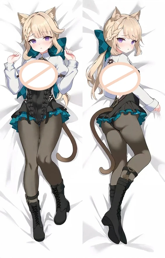 

Dakimakura Genshin Impact Lynette Anime Double Sided Print Pillow Cover Pillowcase