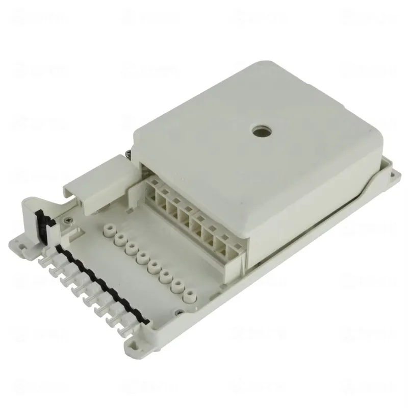 8-Port Indoor FTTH Terminal Box Fiber Optic Distribution Box for FTTx Network Fiber Access Termination Box Wall Mounted