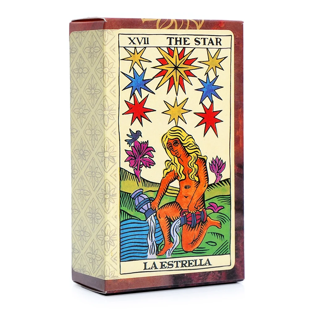 

Español The Star La Estrella Tarot Oracle Divination et la Guidance Spirituelle Family Party Game ﻿
