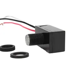 110-240VAC Hard-Wired Post Eye Light Control with Photocell Light Sensor Photocell Sensor Dusk to Dawn Light Sensor for Outdoor