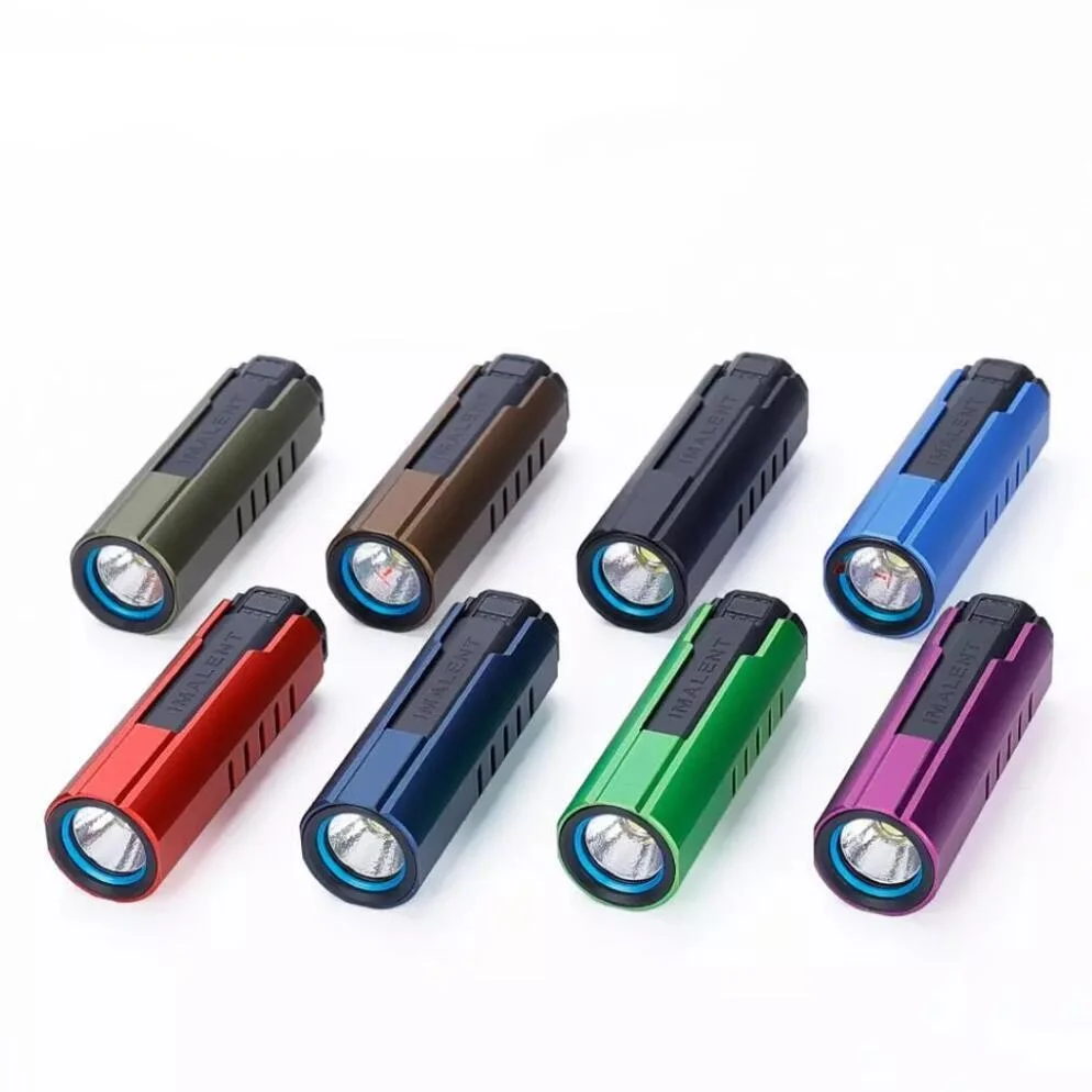 IMALENT LD70 Mini Keychain Flashlight 4000 Lumens OLED Display Powerful Waterproof Lantern Super Bright Rechargeable Torch Light