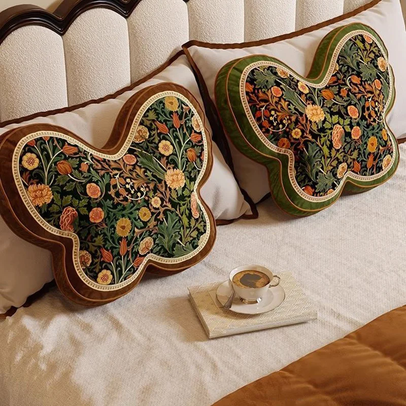 

45CM Butterfly Shaped Living Room Sofa Cushion Waist Protection Atmosphere And High End Sofa Cushion