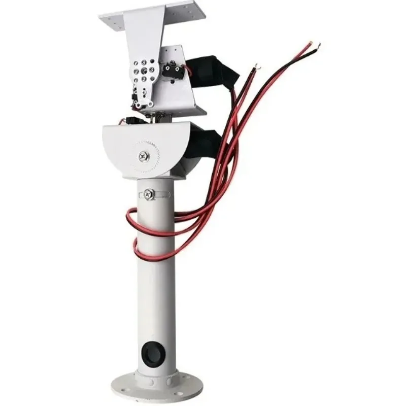 DC Dual Axis Pan Tilt Mount Full Metal X Y Axis High Torque Heavy Load Solar Tracking Monitor Robot PTZ Bracket