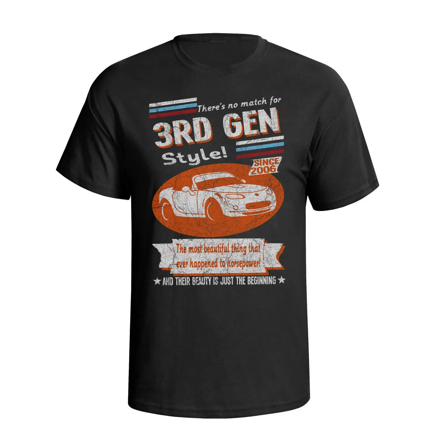 

Hot Sale 100% Cotton Japan Classic Car Mx5 3Rd Gen Retro Style Men'S Car T-Shirt Tee Shirt Custom Aldult Teen Unisex Unisex