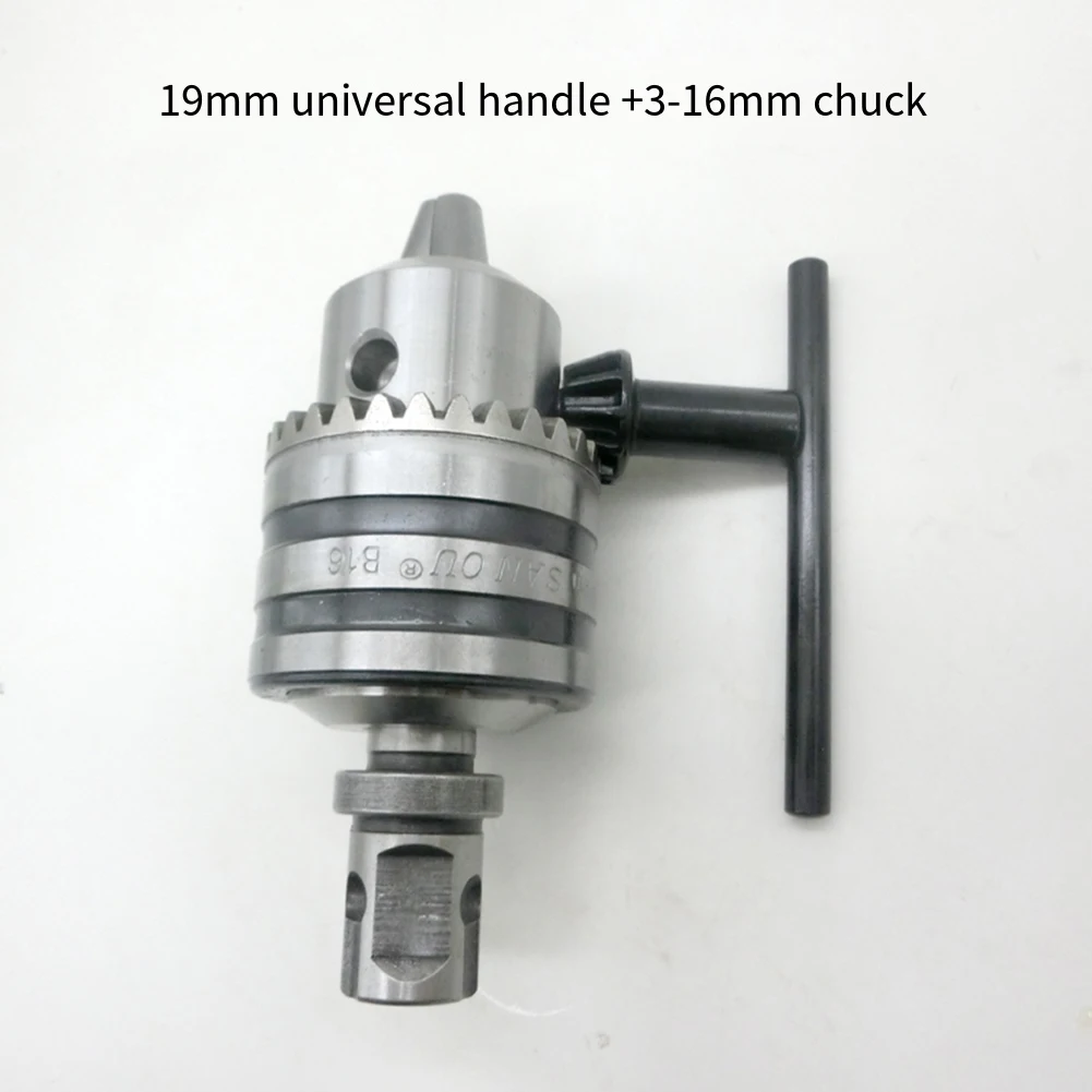 Mandril de Chave Inglesa de 13 mm 16 mm com Adaptador de Haste Cônica B16 Haste Universal Adaptador de Haste Weldon com Fixação Adaptador de Broca Magnética