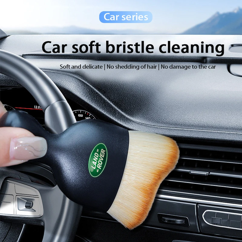 Car Interior Cleaning Soft Brush Tool Dust Remover For Land Rover Evoque Range Freelander SVR Discovery L322 EXL Velar Defender