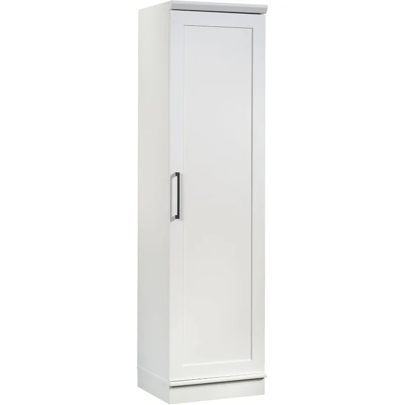 

Sauder HomePlus Narrow Pantry Storage Cabinet Slim Single Door with Adjustable Shelves, Kitchen Laundry Bathroom Storage Cabinet