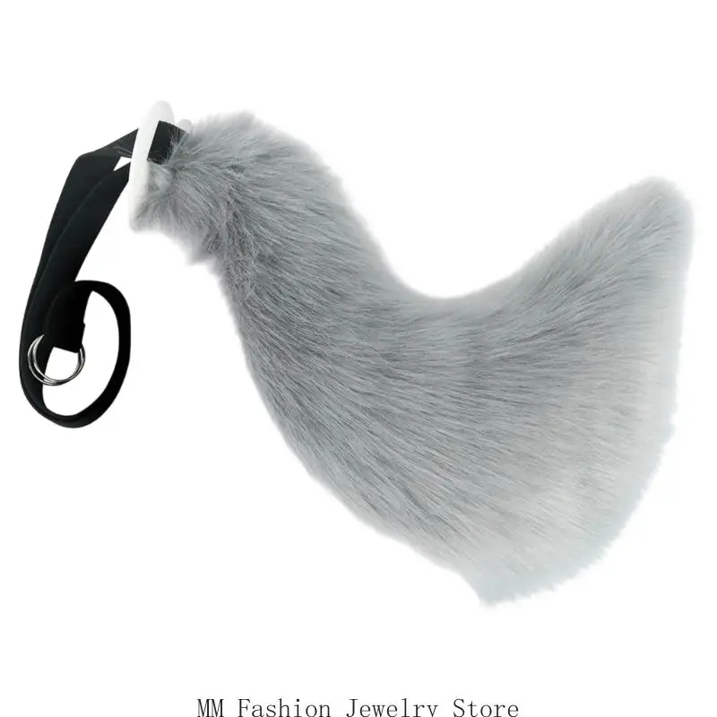 Integrated Foxlike Ears Hairband with Pointed Form and White Inner-Ear Detail for Cosplay and Anime Conventions D0UB