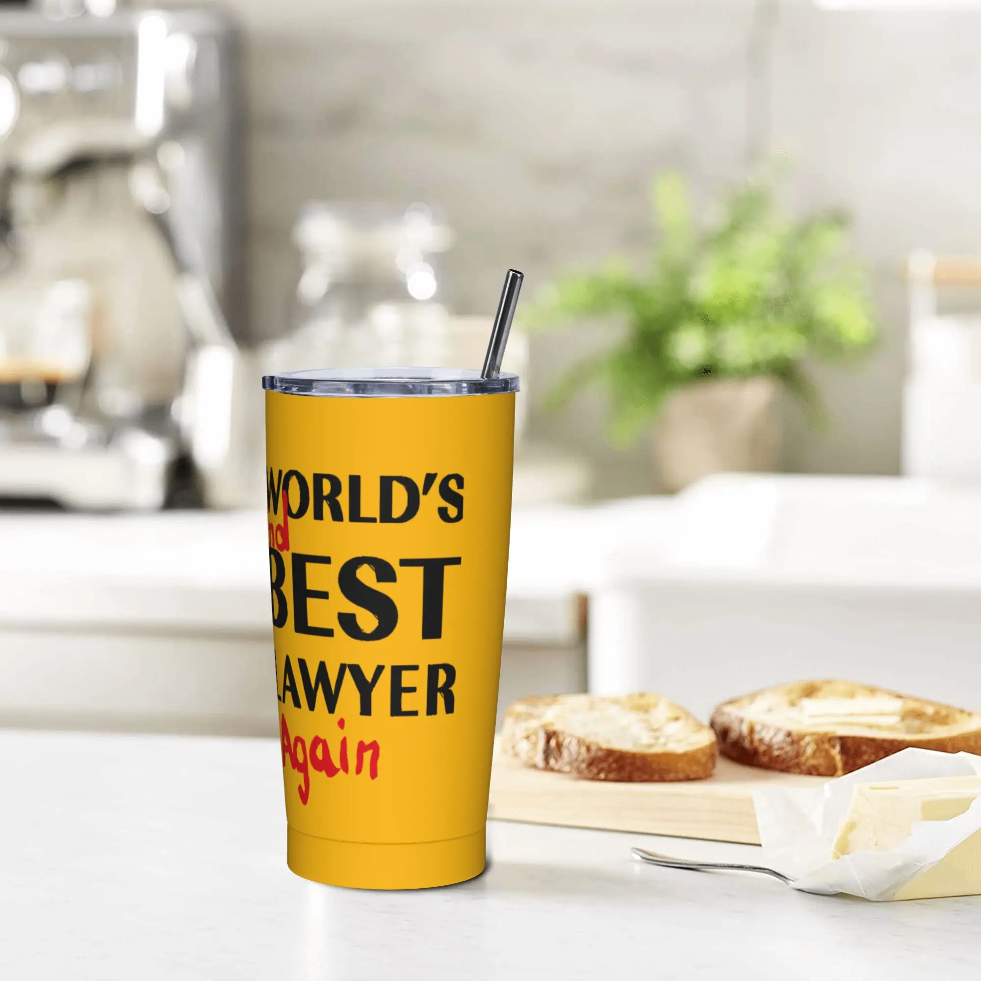 Better Call Saul Insulated Tumbler with Straws Lid Breaking Bad Vacuum Coffee Mugs Double Wall Hot Cold Drink Cup, 20oz view 6