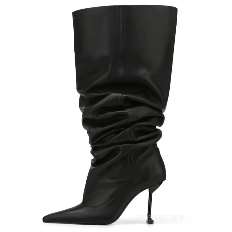 

Sparkling Rhinestone Western Cowboy Boots Flame Design Silver for Women Shoes | Glittering , Trendy Country - Chic Footwear