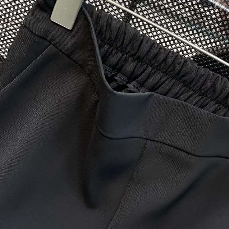 XL-6XL Pantaloncini a gamba larga Donna Basic Summer Bottoms Vita alta Street Loose Office Lady Temperamento All-match Chic Popolare Ins Hot