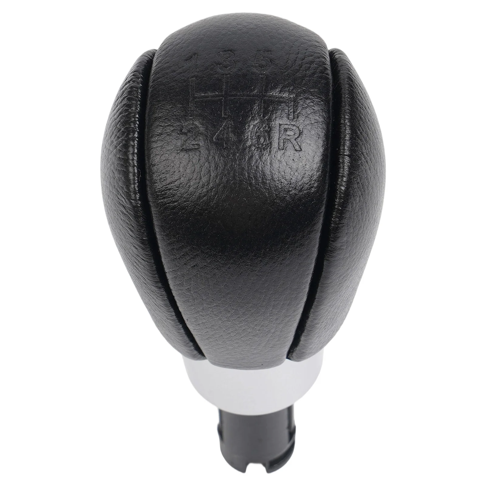 Manual Gear Shift Knob for Volvo S60 S80 V70 XC70 XC60 Stylish 6 Speed Design in PU Leather for Improved Aesthetics