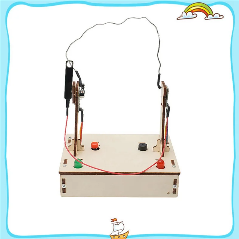 

B87B-DIY Crossfire Handmade Small Production Material Kit Fun Interactive STEAM Education Experiment Model Easy To Use 14.7X11.2