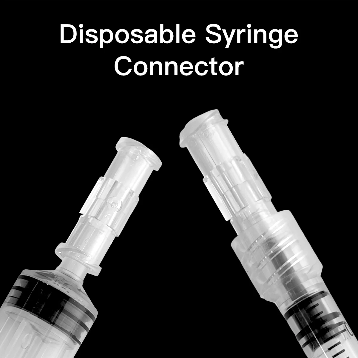 Individual Packaging  Luer Lock Thread Syringe Connector Sterile Syringe Connection