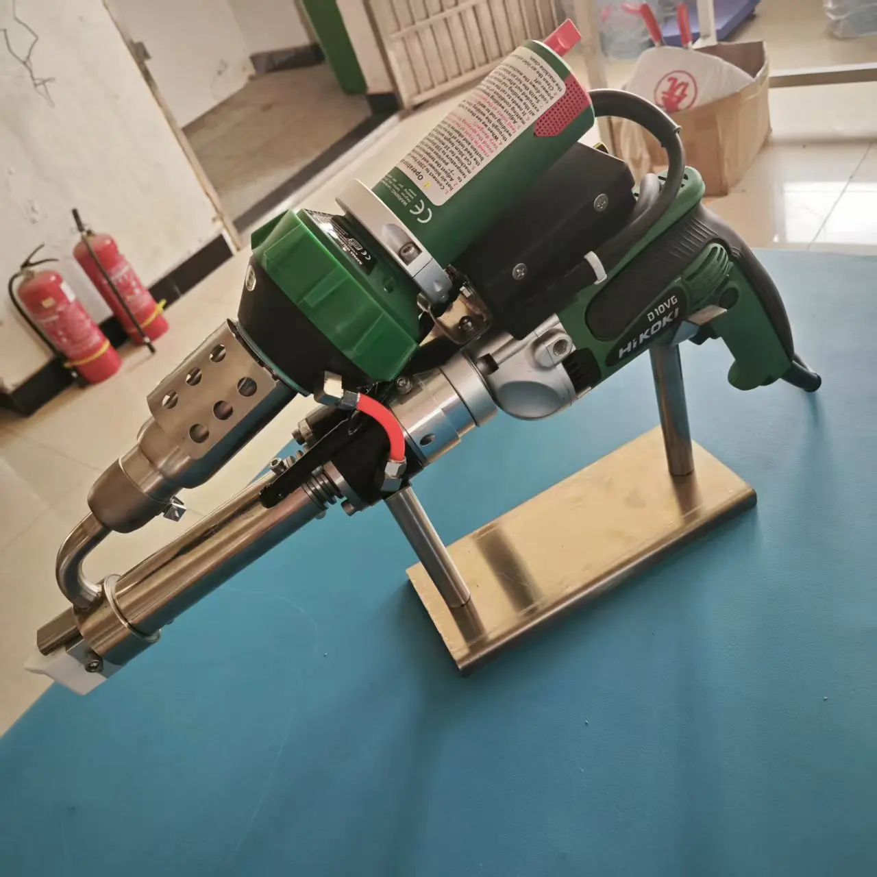 Rayma-A800 HDPE Pipe Welding Extrusion Welding Gun Hand Held Plastic Extrusion Welder Gun