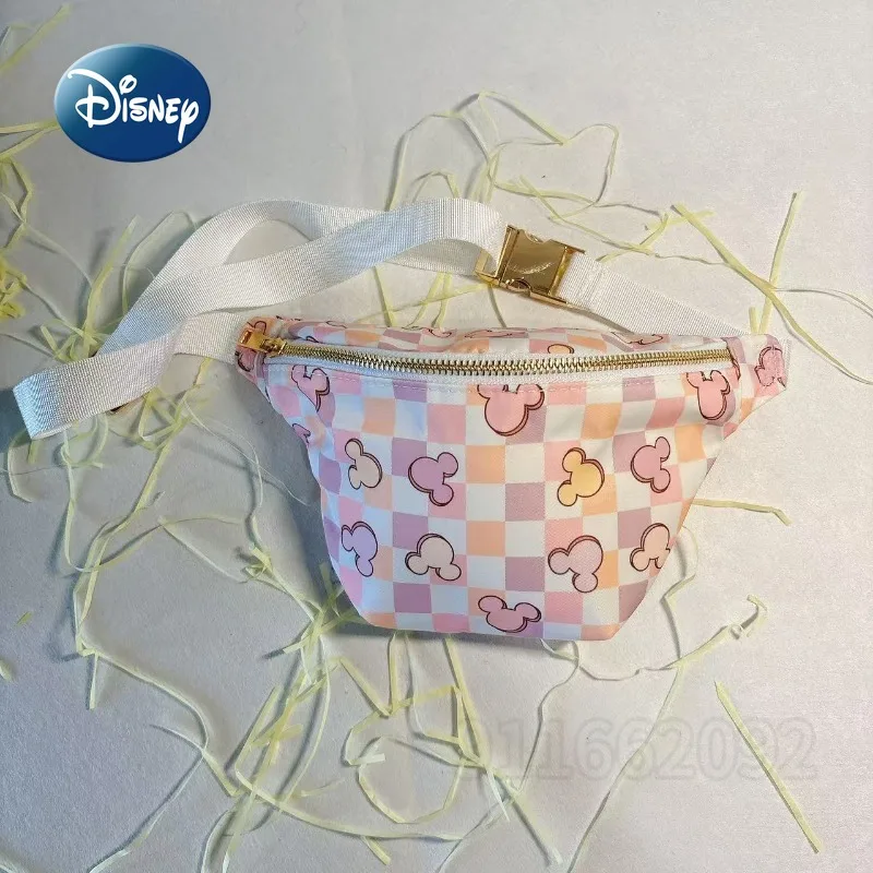 

Disney Mickey New Women's Mini Waist Bag Cartoon Women's Chest Bag Fashion Trend Women's Crossbody Bag Lightweight Waterproof