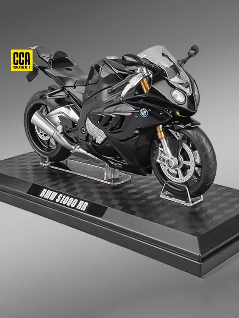 1:12 S1000 Alloy Motorcycle Model Collection Metal Toy Simulation Ornaments Motorcycle Boys Gift Bayerische Motoren Werke