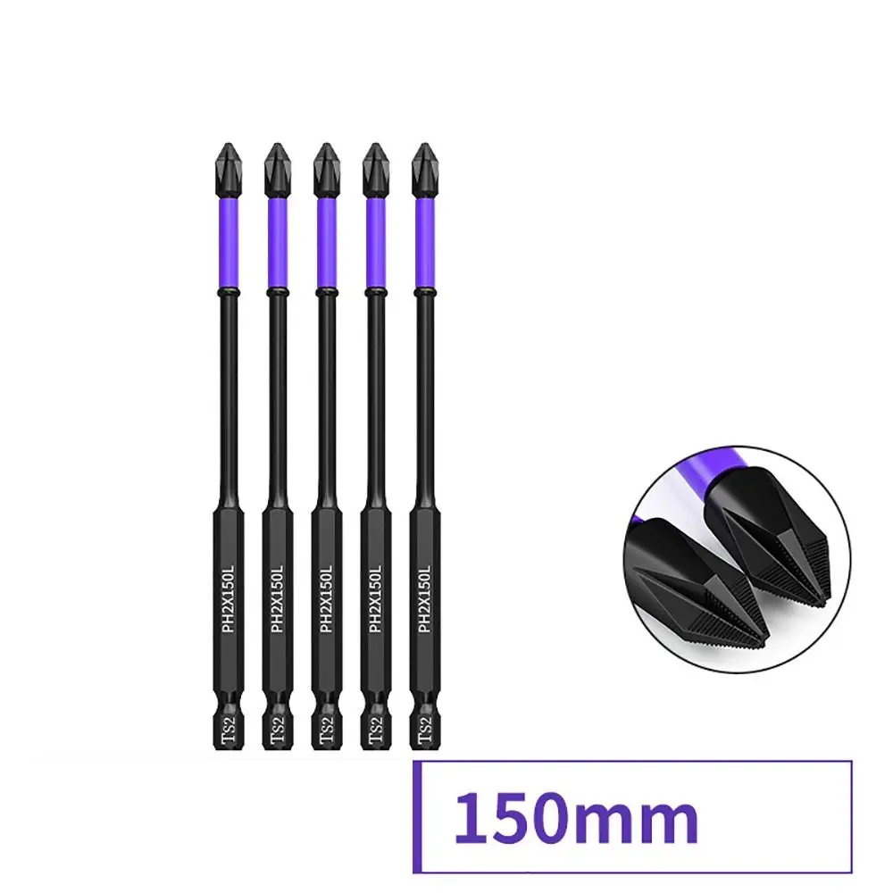 Non-slip Magnetic Batch Head Wear-resistant Shock Resistance High Hardness Bit Electric Screwdrivers Accessories Durable