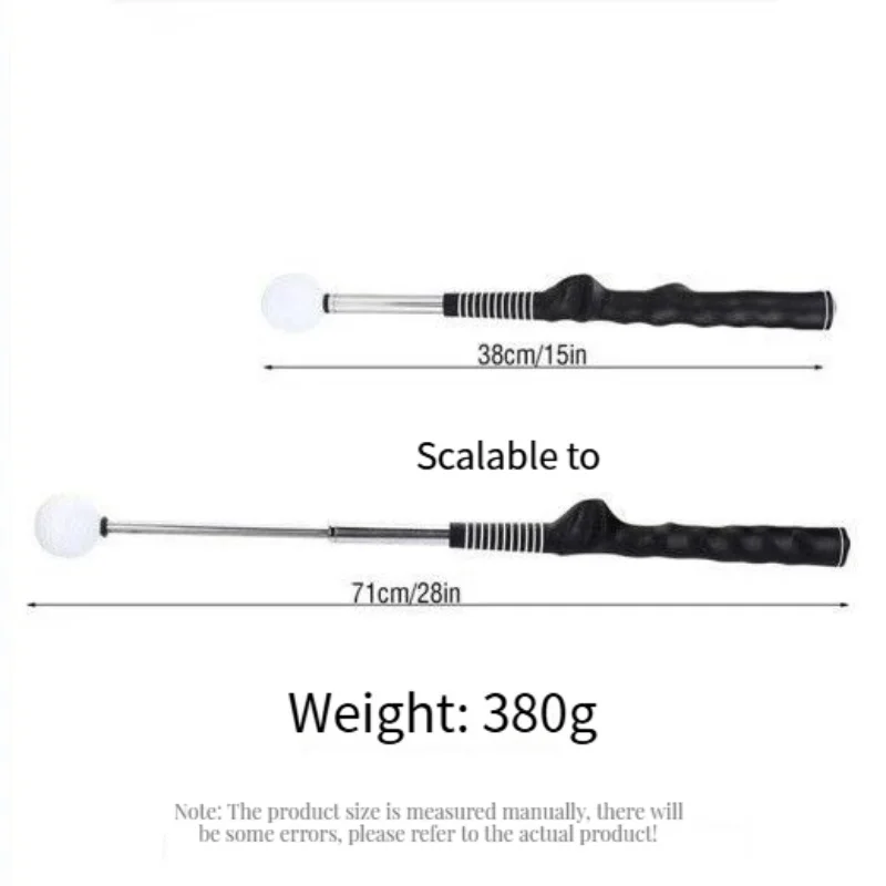 2025 Golf Swing Trainer Portable Indoor Outdoor - Adjustable Golf Practice Aid for Beginners & Pros