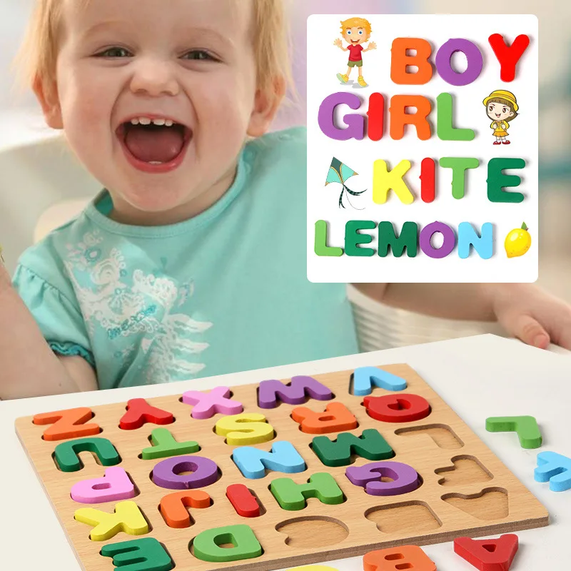 Montessori Baby Puzzle Educational Toys For Children Baby Game Puzzle Board Jigsaw Child Puzzle Wooden Puzzles For Kids 2 3 Year