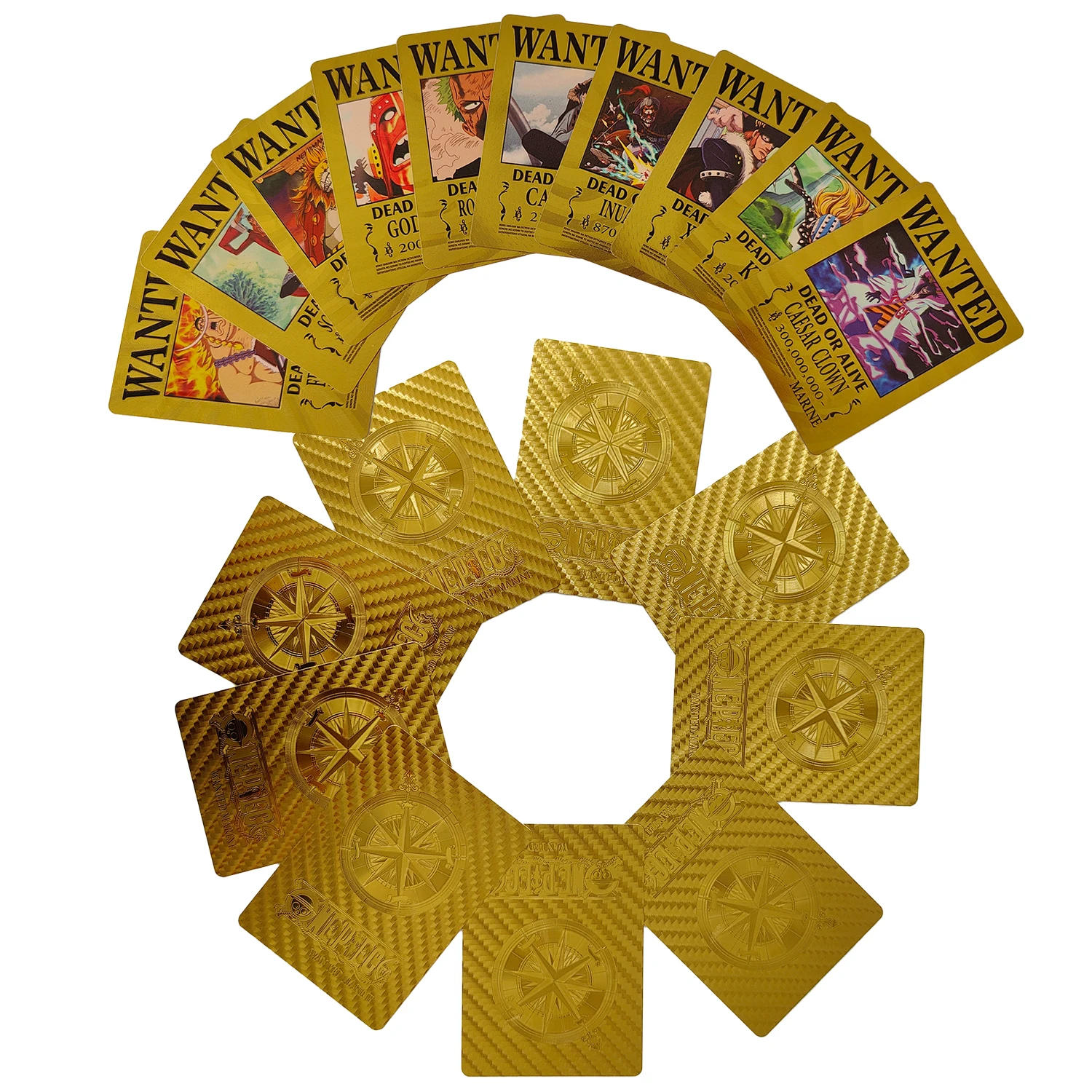 for One Piece Gold Card Collection Cards for Children Gift Toys Drop Shipping Wholesale