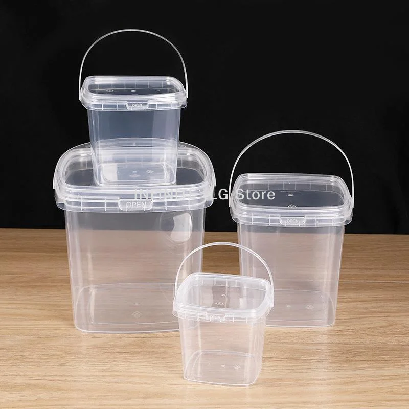 10 قطع من الدلاء البلاستيكية س - مراجعة Food Storage Containers وسعره