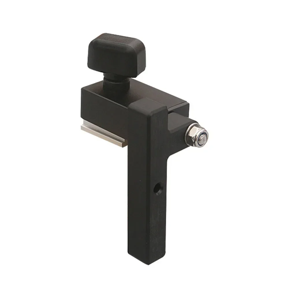 T-Trackเลื่อนLimiter Woodworking RouterตารางSlot Stopperจํากัดบล็อกสีดําLimiter ForStandard 19 มม.T-slots T-Tracks