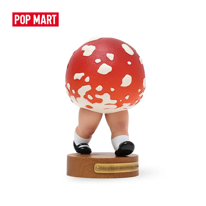 Pop Mart Inner Flow Heeled Mushroom Walking Figure Limited Edition Collectible Figurine 100% Original Genuine Collection Model