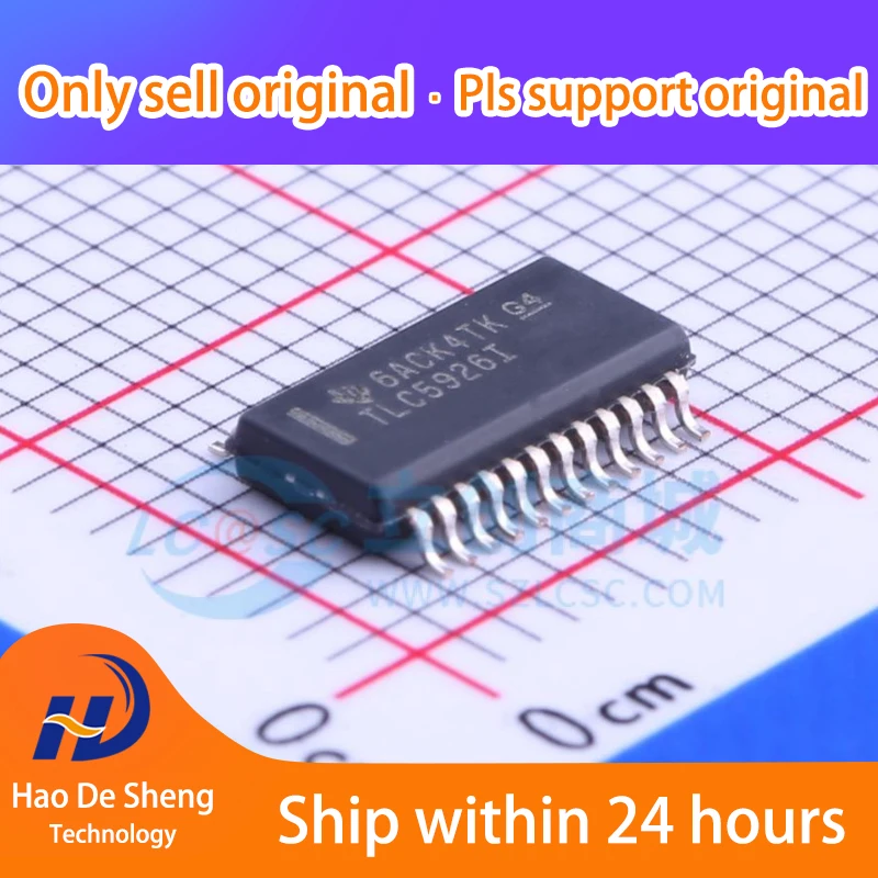 

10PCS/LOT TLC5926IDBQR SSOP-24 New Original In Stock