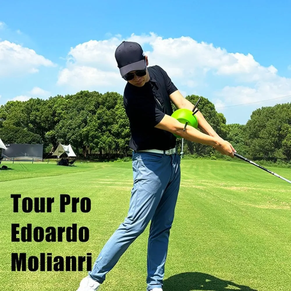 ใหม่การฝึกอบรม Golf Swing Corrector Aid เครื่องมือการจัดตําแหน่ง Rod HEAD Golf Swing TRAINER ปีกไก่ Corrector