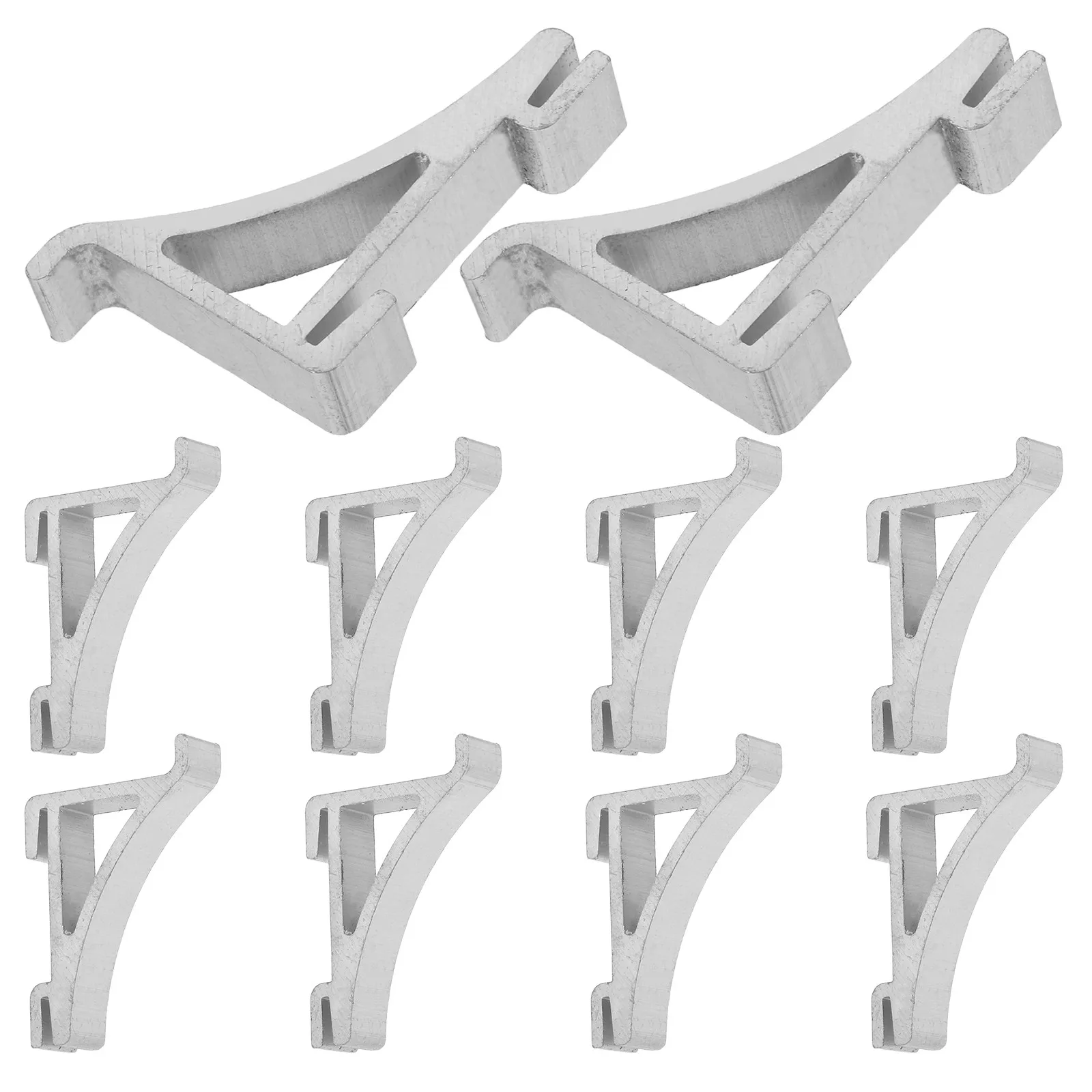 10Pcs Multi Functional Refrigerator Shelf Clips for Rv Car Freezer Fridge Partition Clamp Divider Clip Shelf Support Peg