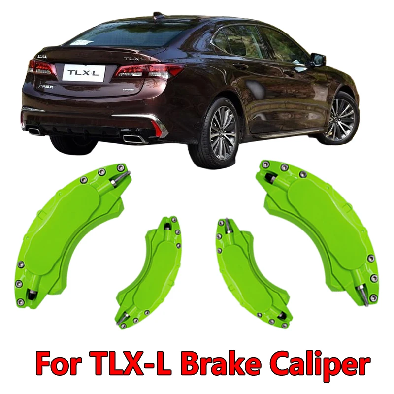 ل Acura TLX-L غطاء فرجار الفرامل سبائك الألومنيوم طقم معدني صالح قاعدة متقدمة نوع S SH-AWD سيدان 4 باب 2016 2020 2025 #1