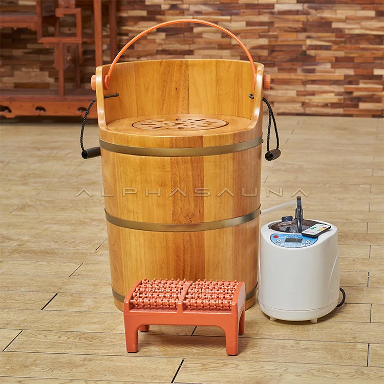 

Деревянная ванночка для педикюра и СПА для ног, паровая баня для ног