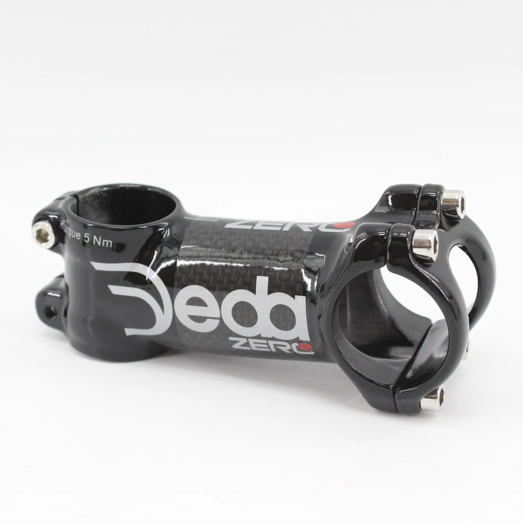 Brand New JEDA Silver Road Carbon Bicycle Stem Alloy 31.8 * 60-120mm 6 17 Degrees Angle Mountain Bike Carbon Stem MTB Bike Parts