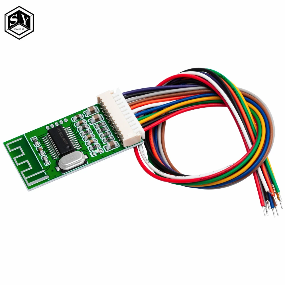 KCX_BT002 Bluetooth Audio Receiver Board Module Lossless 4.2 Wireless Audio IC Board MP3 Decode MP3 Module