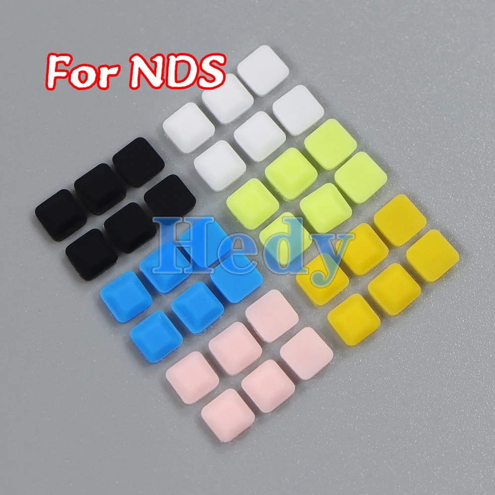 100sets Replacement High Quality For NDS Console Screw Rubber Feet Cover For NDS Upper LCD Screen Screws Cover Rubber