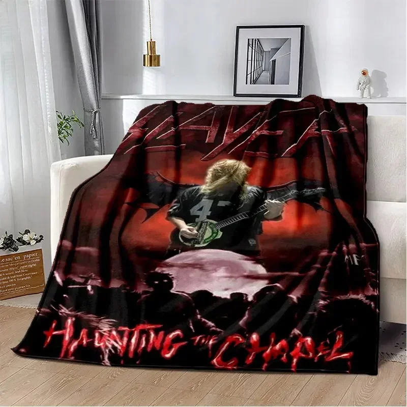 2026 Slayer Heavy Metal Band Soft Plush Blanket,Flannel Blanket Throw Blanket For Living Room Bedroom Bed Sofa Picnic Cover Warm