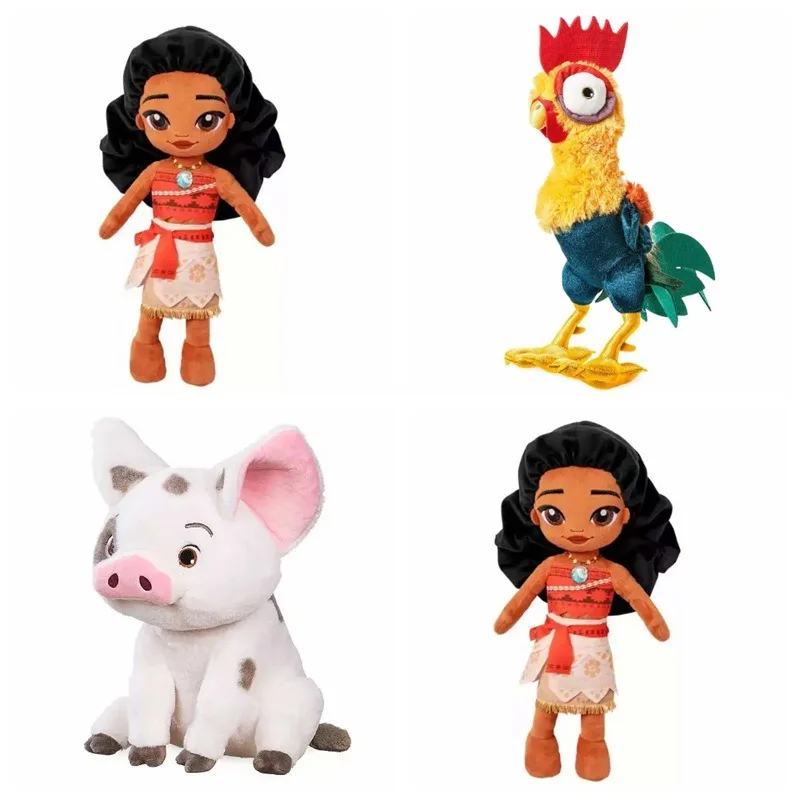 30cm Movie Animals Moana Pet Pig Pua Maui Heihei Stuffed Animals Cute Cartoon Plush Toy Dolls Children Birthday Gifts