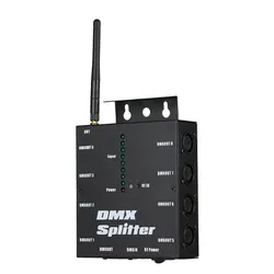 Amplificateur de signal DMXorgal, éclairage de scène, répartiteur DMX, 8 canaux, sans fil, isolateur de signal