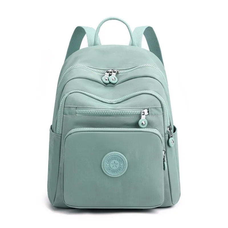 Reise Nylon Frauen Rucksack Casual Wasserdichte Jugend Dame Schule Tasche Weibliche Daypack frauen Schulter Taschen Rucksack