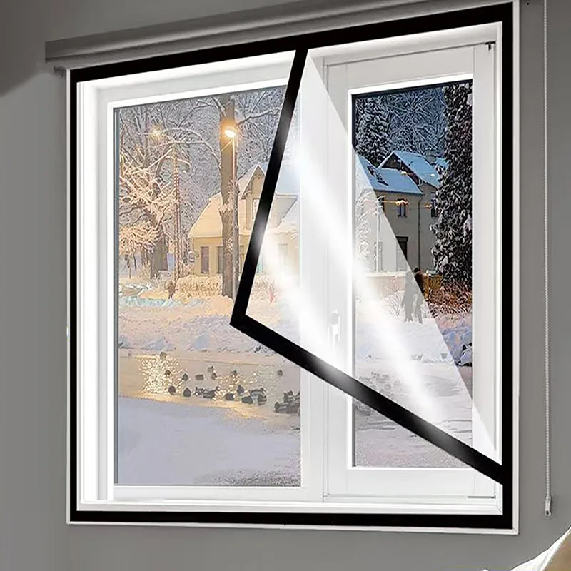 Winter anti leakage, anti cold, anti freezing, thickened fabric, sealing, window windproof, and customizable insulation film