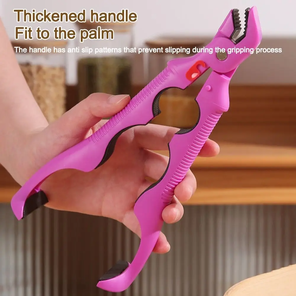 Durable Non-slip Anti Scalding Clip Gripper Multifunctional Anti Scalding Holder Kitchen Bowl Clip Kitchen Gadgets 2 in1 Clamp