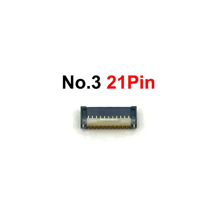 JCD 4Pin 21Pin 41Pin 53Pin FPC Buchse Motherboard LCD Display Bildschirm Flex Kabel Clip Band Stecker Für Neue 3DS LL XL