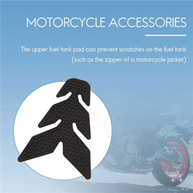 

6X Motorcycle For MT-09 MT09 2021 Tankpad Anti-Slip Tank Pad Protection Stickers Side Tank Pads Traction Pad