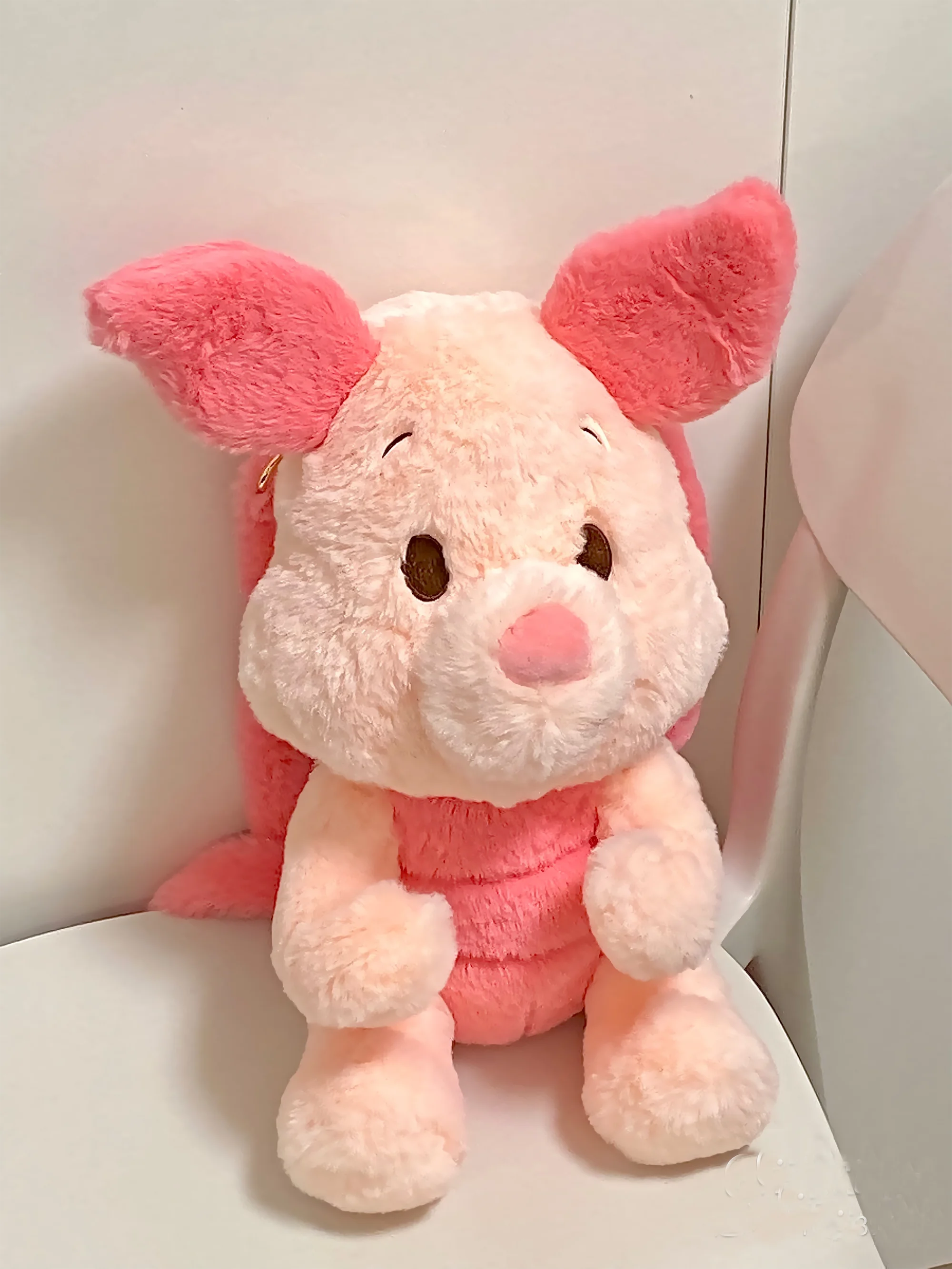 Alta qualità nuovo arrivo 100% genuino Disney carino maialino rosa peluche bambini farcito zaino bambini compleanno regalo di natale