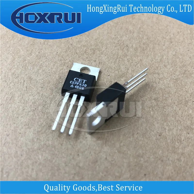 (10 Stuk), Cepf630, Naar-220,N-Kanaal Enhancement Mode Veldeffecttransistor