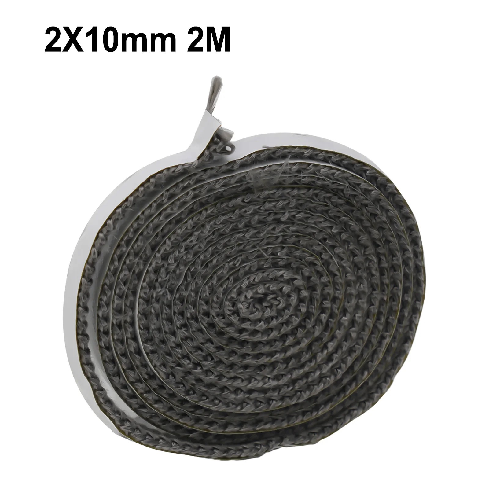 Simplified Solutions with Effective Sealing Using Black Flat Stove Glass Seal Rope at Size Width 10 mm Thickness 2 mm