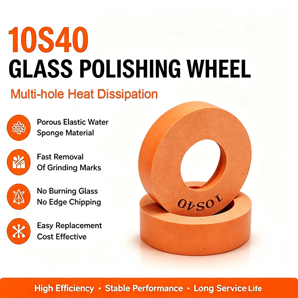 10S40 Polishing Wheel 150x40x70/130x35x60 Abrasive Grinding Wheel for Glass Edging Machine