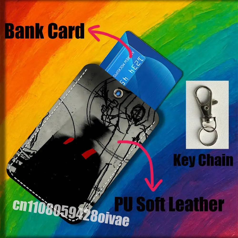 T-Twenty One P-Pilots Clancy Blurryface Voor ID Clips Credit Bank Toegang Water Kaarthouder Cover Decoratie Tas sleutel Sleutelhanger